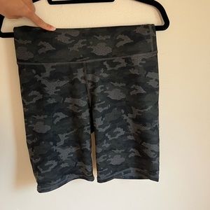 Fabletics Camp Biker shorts. Size Large.